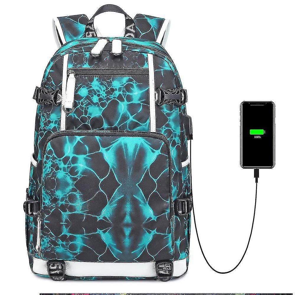 Foto 2 pulgar | Mochila Huoguo Bolsa De Viaje Impermeable Con Estampado Oxford - Venta Internacional.