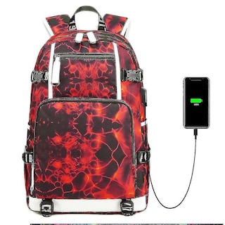 Foto 3 | Mochila Huoguo Bolsa De Viaje Impermeable Con Estampado Oxford - Venta Internacional.