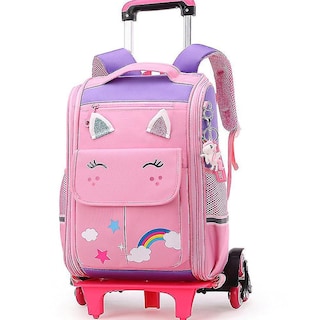Foto 1 | Mochilas Carrito Mochila Escolar Escuela Primaria Mochila Ligera Para Niños Color-2 - Venta Internacional.