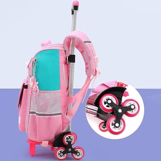Foto 4 | Mochilas Carrito Mochila Escolar Escuela Primaria Mochila Ligera Para Niños Color-2 - Venta Internacional.