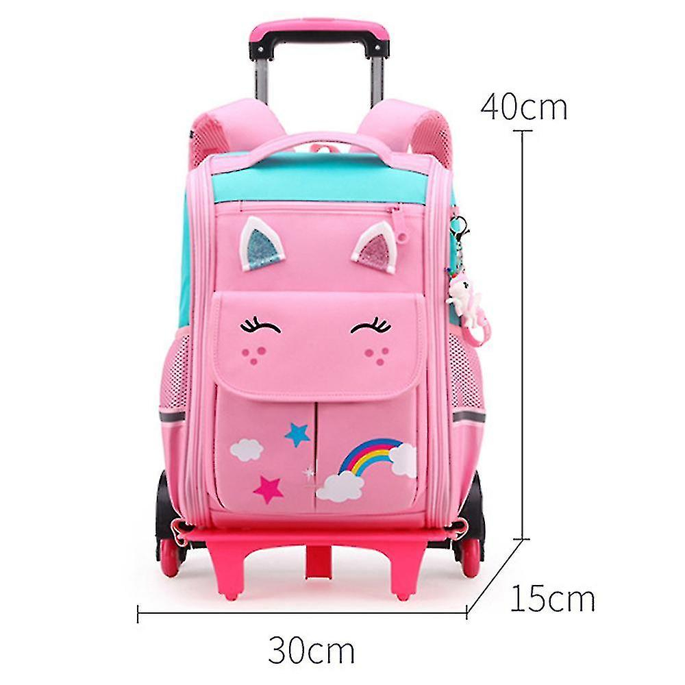 Foto 6 pulgar | Mochilas Carrito Mochila Escolar Escuela Primaria Mochila Ligera Para Niños Color-2 - Venta Internacional.