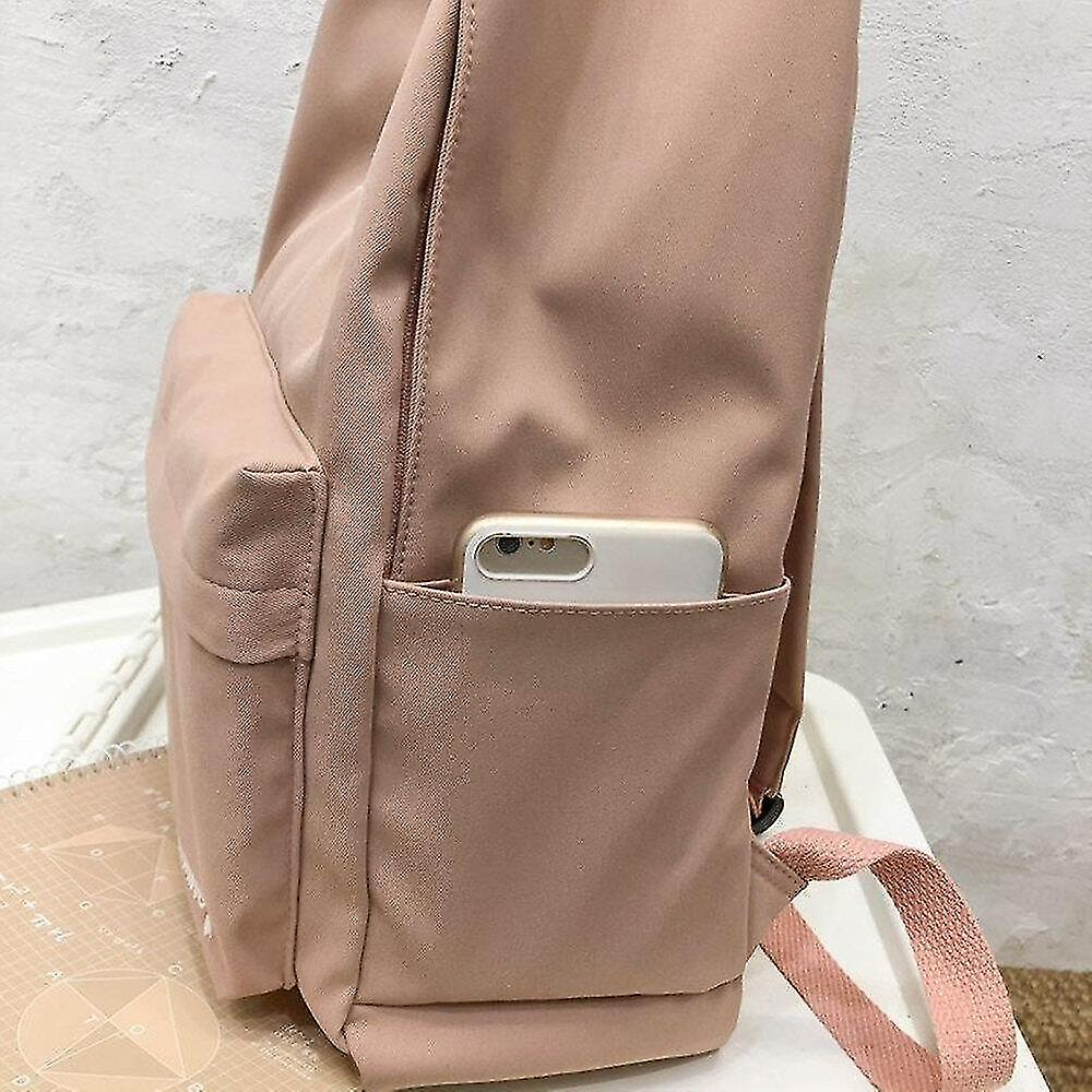 Foto 4 pulgar | Mochila Huoguo, Mochila Escolar Para Niñas, De Nailon, Con Estampado Floral - Venta Internacional.