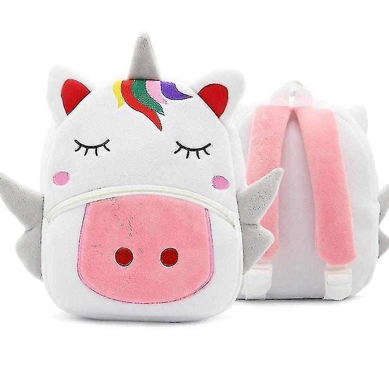 Foto 5 | Mochila Huoguo Soft Para Niños Unicorn Multicolor - Venta Internacional.