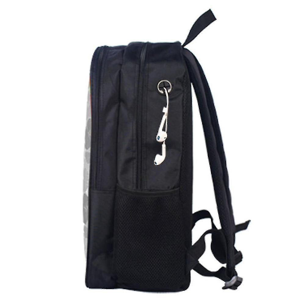 Foto 2 | Mochila Escolar Infantil Sanlin Beans Undertale Negra - Venta Internacional.
