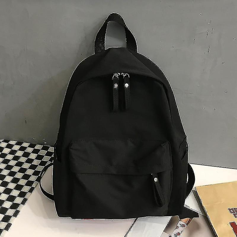 Mochila Escolar De Hombro Antirrobo Huoguo Para Mujer, Color Negro - Venta Internacional.