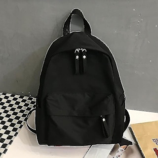 Foto 1 | Mochila Escolar De Hombro Antirrobo Huoguo Para Mujer, Color Negro - Venta Internacional.