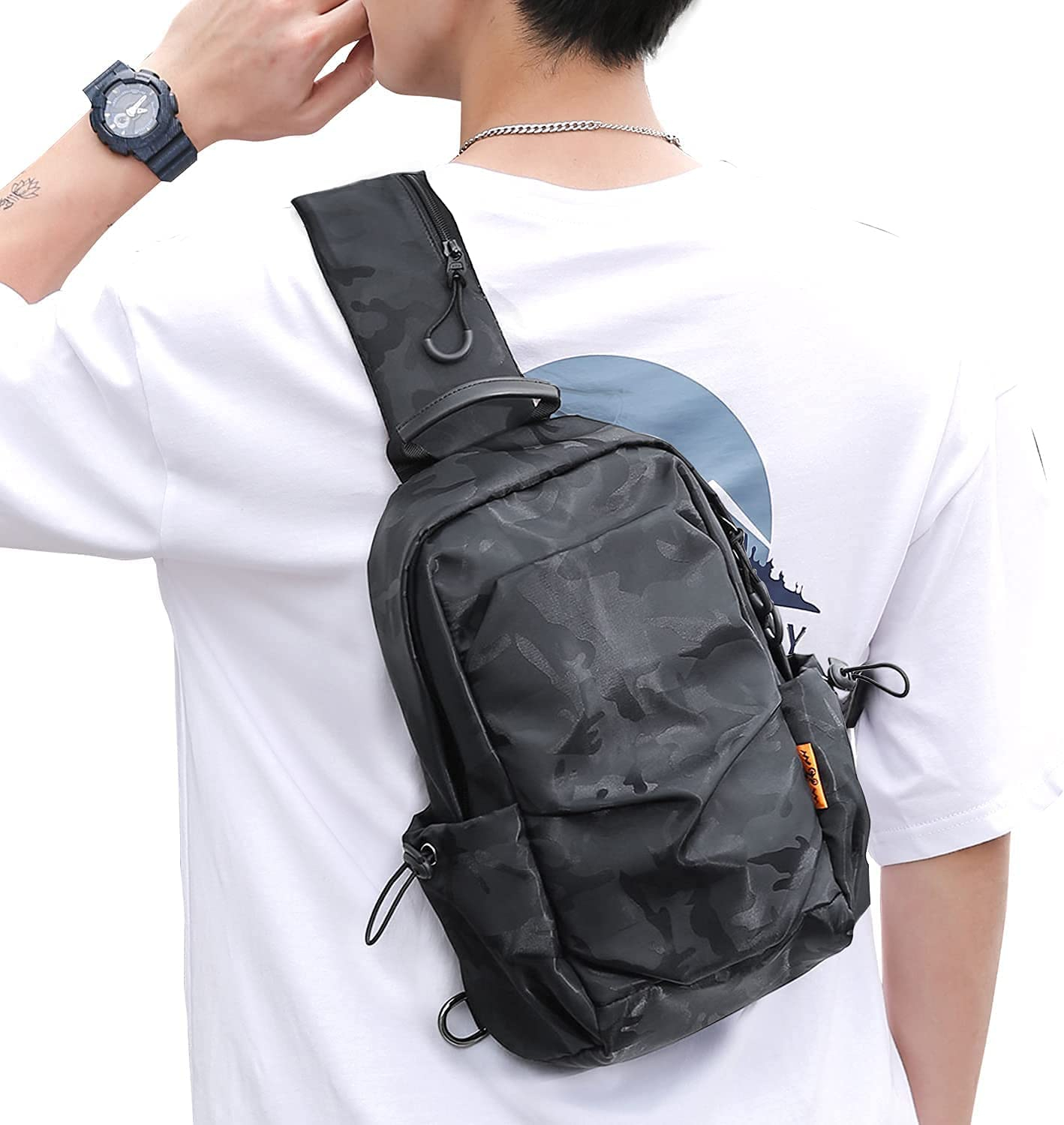 Mochila Bandolera Tipo Bandolera Huoguo Port-nylon - Venta Internacional.