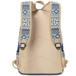 Foto 2 | Mochila Huoguo De Lona Impermeable Para Mujer, Color Caqui - Venta Internacional.