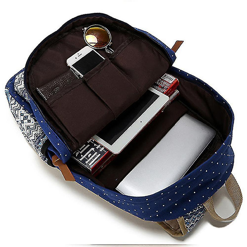 Foto 4 pulgar | Mochila Huoguo De Lona Impermeable Para Mujer, Color Caqui - Venta Internacional.