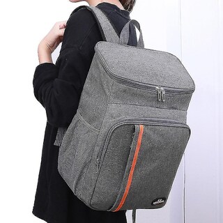 Foto 4 | Mochila Huoguo, Aislante, Impermeable, Para Pícnic Y Cerveza, Color Gris - Venta Internacional.