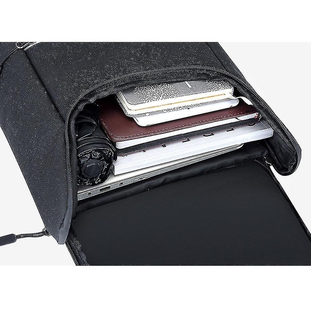 Foto 5 pulgar | Mochila Huoguo Oxford De Tela Para Hombre Con Compartimento Para Portátil - Venta Internacional.