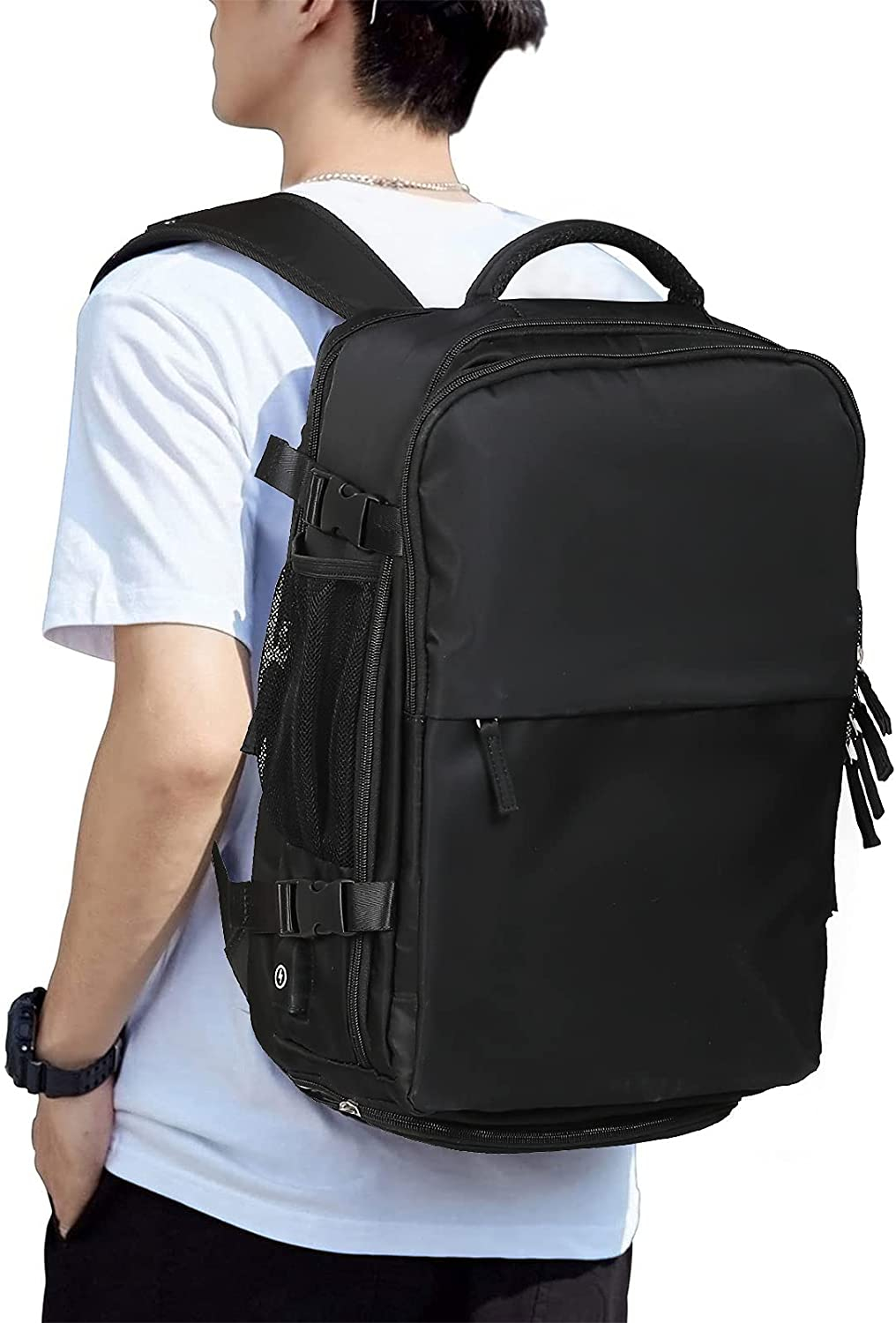 Foto 2 pulgar | Mochila De Viaje Para Portátil Huoguo Impermeable Para Mujeres Y Hombres - Venta Internacional.