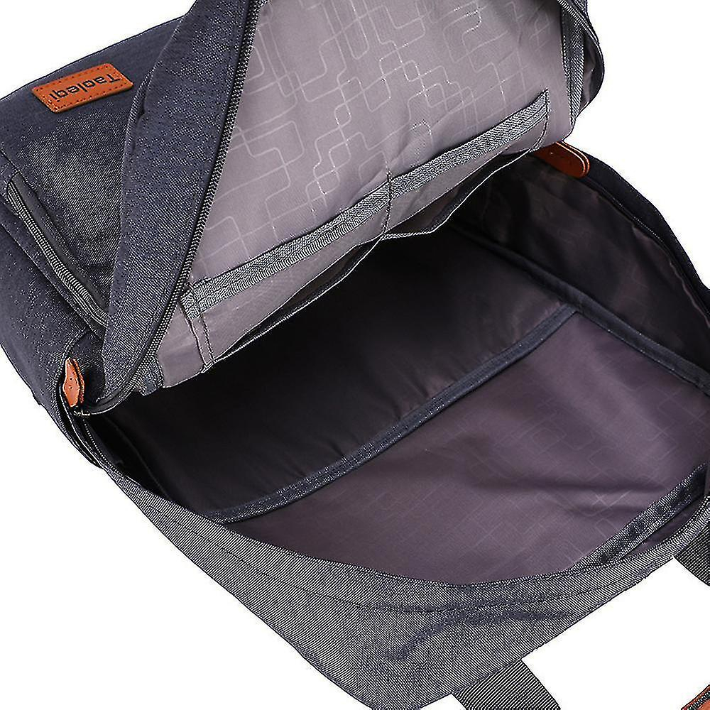 Foto 4 pulgar | Mochila Huoguo Casual Fashion Impermeable De Nylon Gris - Venta Internacional.