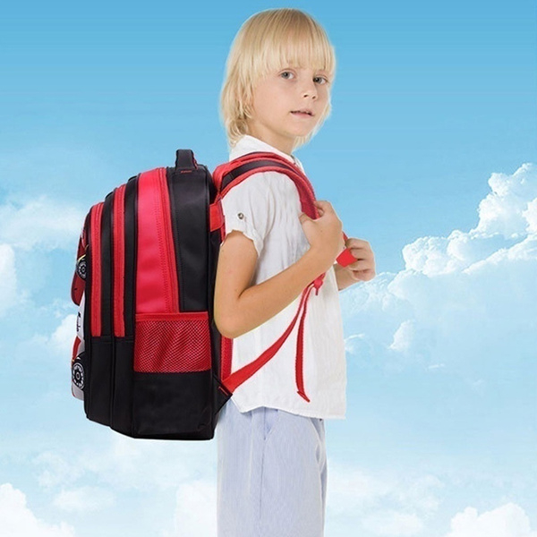 Foto 5 pulgar | Mochila Sanlin Beans 3d Resistente Al Agua Para Niños, Bonito Coche Rojo - Venta Internacional.