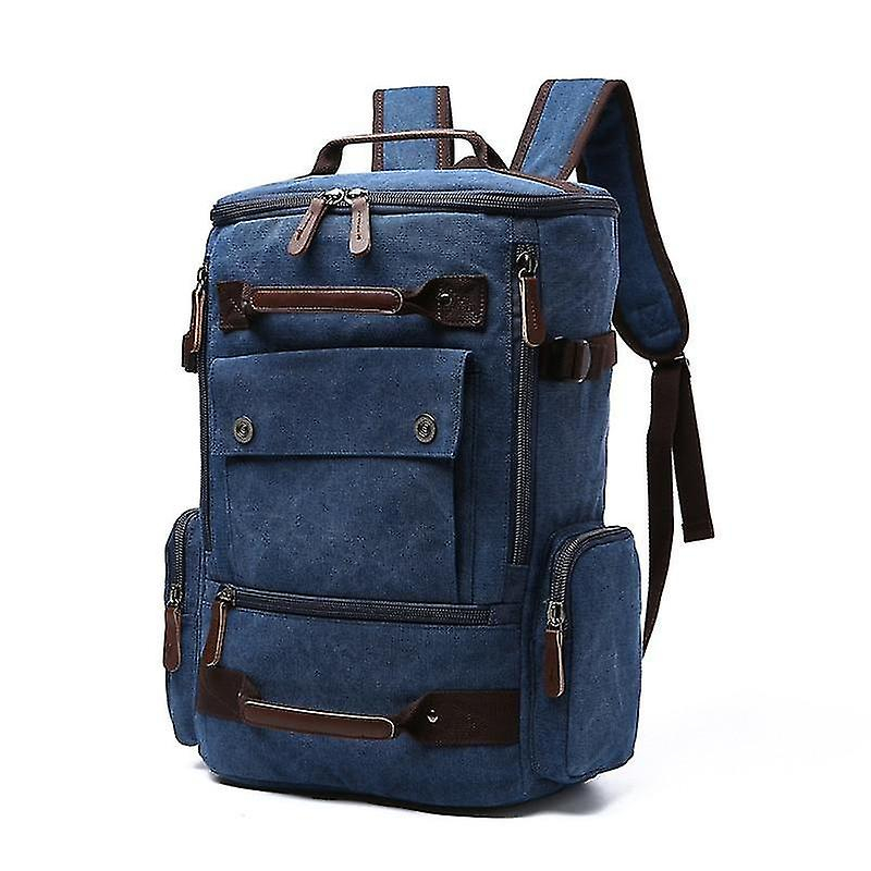 Foto 2 pulgar | Mochila Huoguo Vintage Canvas Travel Para Hombre De 36-55 L De Capacidad - Venta Internacional.