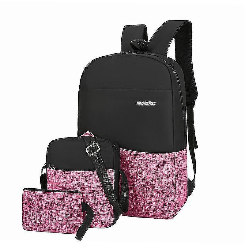 Mochila Huoguo Rosa Para Hombre, Viajes Al Aire Libre Y Negocios - Venta Internacional.