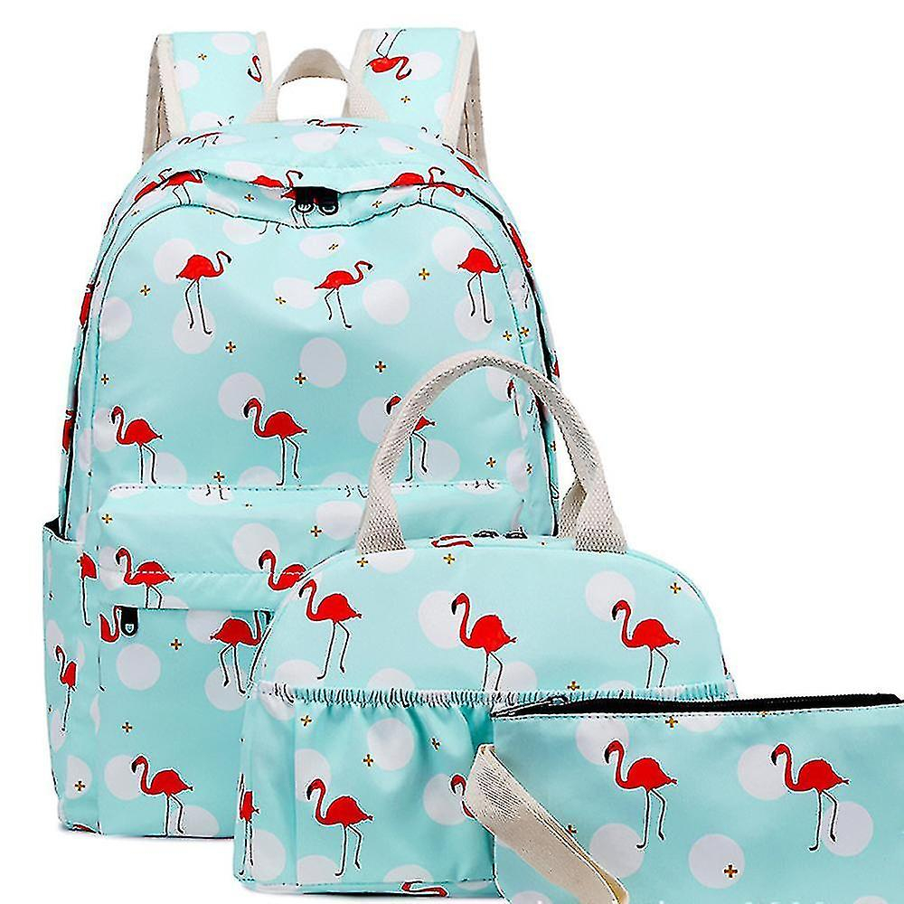 Foto 2 pulgar | Mochila Huoguo Conjunto De Mochilas Escolares Para Estudiantes De Ocio Para Mujeres, Azul - Venta Internacional.
