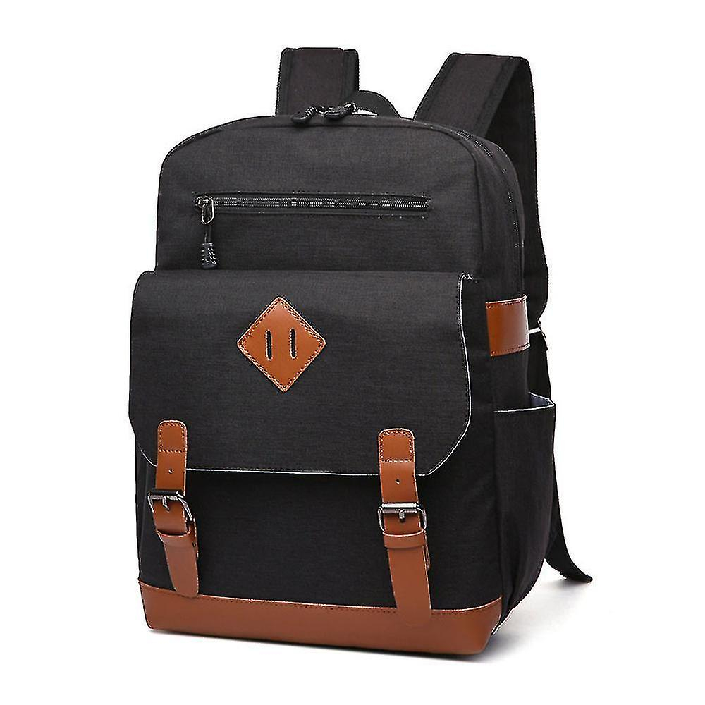 Foto 1 | Mochila Huoguo Travel Canvas, Negra, 0,62 Kg, Ocio, 27 X 13 X 39 Cm - Venta Internacional.