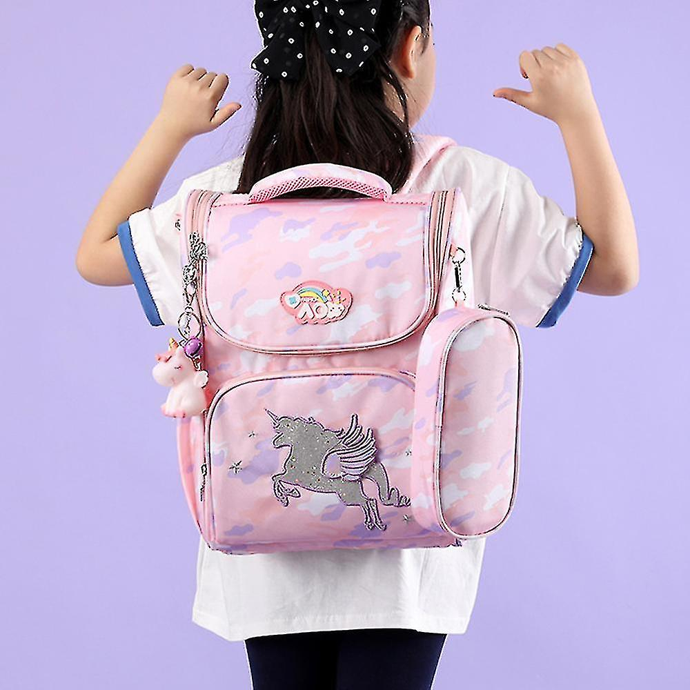 Foto 4 pulgar | Mochila Huoguo Chiropractic Girl Ligera De Nylon 27x18x38 - Venta Internacional.