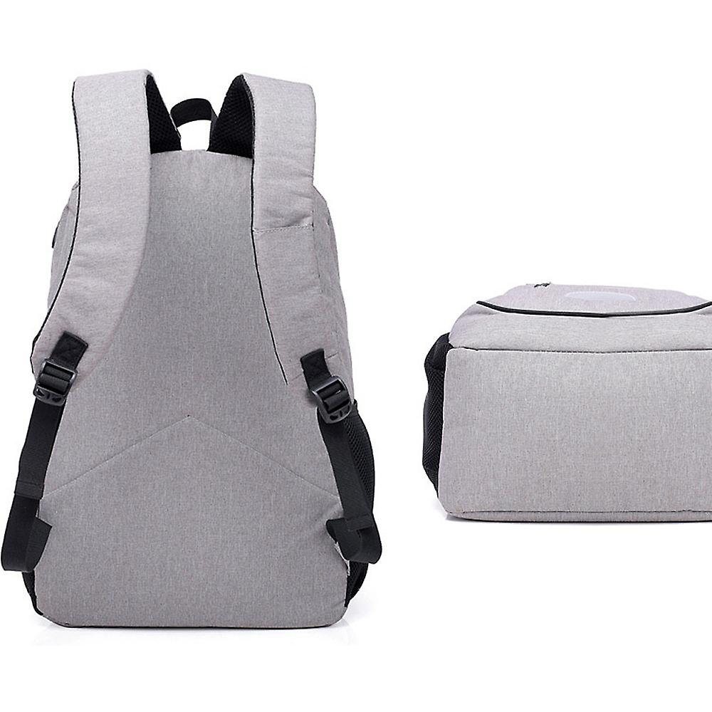 Foto 4 pulgar | School Bag Sanlin Beans Mochila De Viaje Con Carga Usb Negra - Venta Internacional.