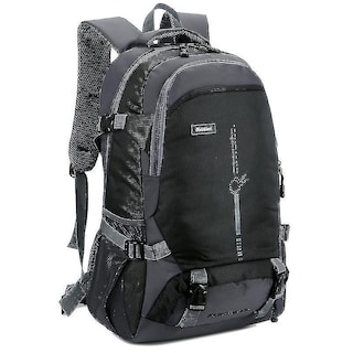 Foto 1 | Mochila Huoguo Para Hombre, Deportes Y Ocio, Viajes Al Aire Libre, Negra - Venta Internacional.