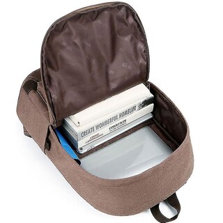 Foto 4 | Mochila Huoguo Business Oxford Color Café 32x14x41cm - Venta Internacional.