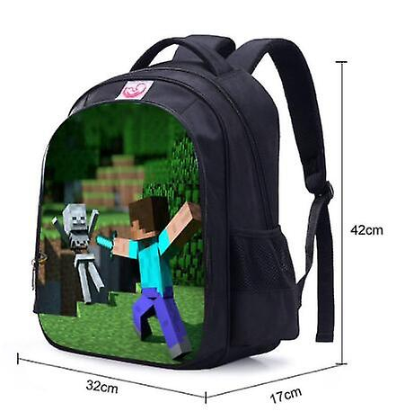 Foto 3 pulgar | Mochila Sanlin Beans Minecraft Impermeable Para Niños - Venta Internacional.