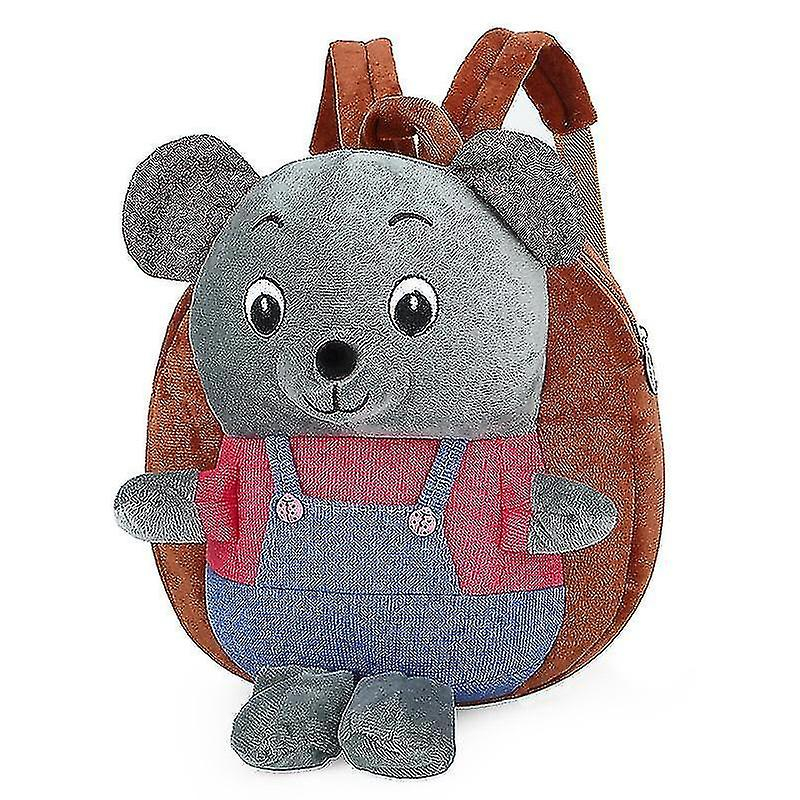 Foto 2 pulgar | Mochila Huoguo De Peluche Rojo Sandía Para Niños De 2 A 4 Años - Venta Internacional.