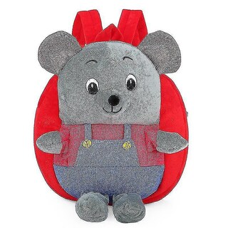 Foto 2 | Mochila Huoguo De Peluche Rojo Sandía Para Niños De 2 A 4 Años - Venta Internacional.