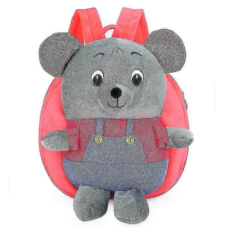 Foto 4 pulgar | Mochila Huoguo De Peluche Rojo Sandía Para Niños De 2 A 4 Años - Venta Internacional.