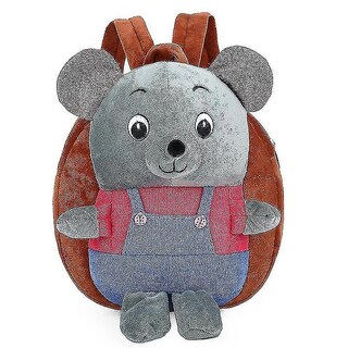 Foto 4 | Mochila Huoguo De Peluche Rojo Sandía Para Niños De 2 A 4 Años - Venta Internacional.