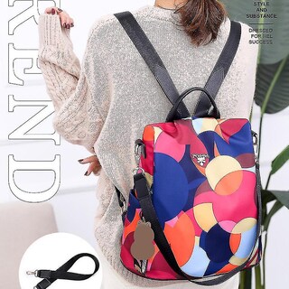Foto 4 | Mochila Escolar Antirrobo Huoguo Travel Leisure Para Mujer - Venta Internacional.
