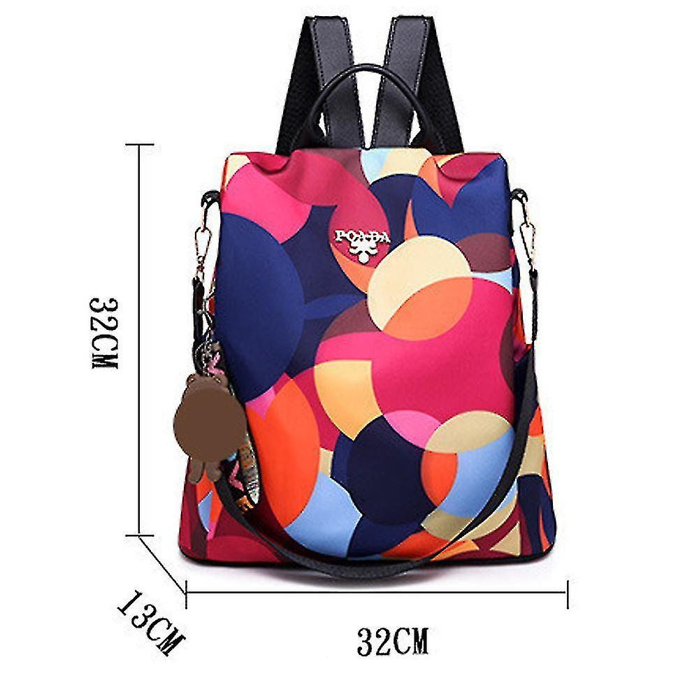 Foto 6 pulgar | Mochila Escolar Antirrobo Huoguo Travel Leisure Para Mujer - Venta Internacional.