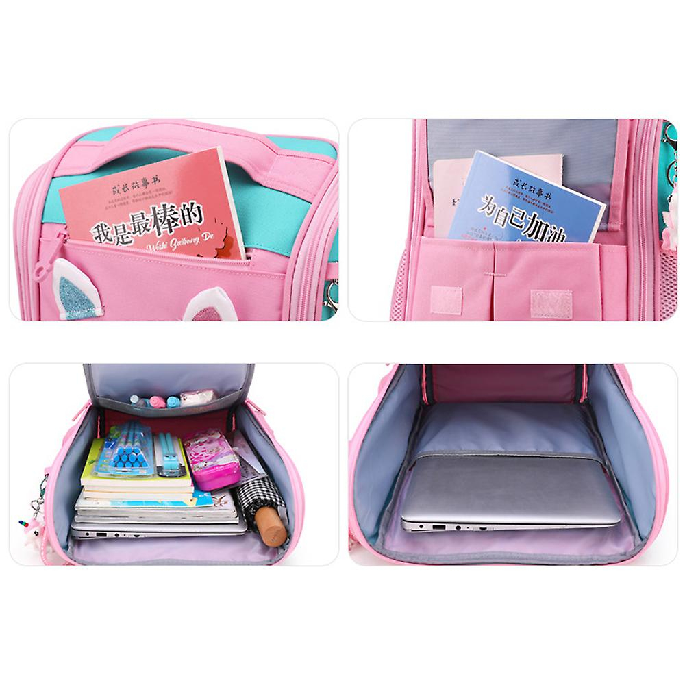 Foto 5 pulgar | Mochila Escolar Trolley Sanlin Beans De Nailon Ligera E Impermeable - Venta Internacional.
