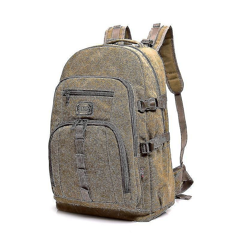 Foto 3 pulgar | Mochila Huoguo, Caqui, 66 Cm, Deportiva Al Aire Libre, Casual, Para Viajes - Venta Internacional.