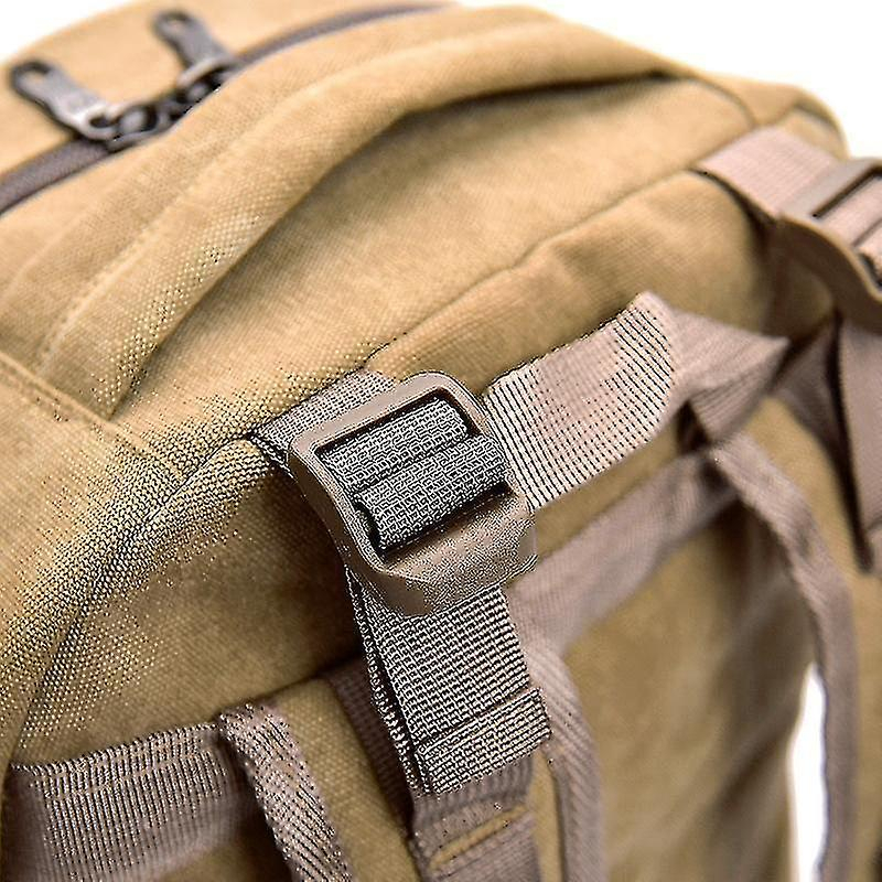 Foto 5 pulgar | Mochila Huoguo, Caqui, 66 Cm, Deportiva Al Aire Libre, Casual, Para Viajes - Venta Internacional.