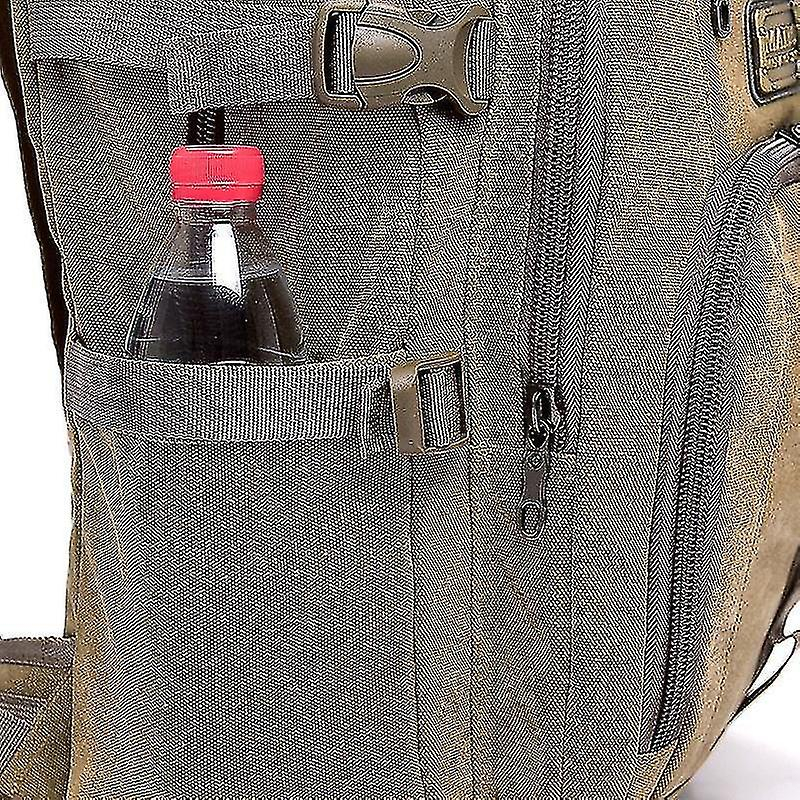 Foto 6 pulgar | Mochila Huoguo, Caqui, 66 Cm, Deportiva Al Aire Libre, Casual, Para Viajes - Venta Internacional.