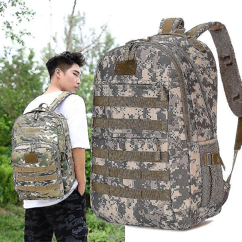 Foto 4 pulgar | Mochila Huoguo 862 Amarilla, Deportiva, Casual, 43 Cm, Poliamida - Venta Internacional.