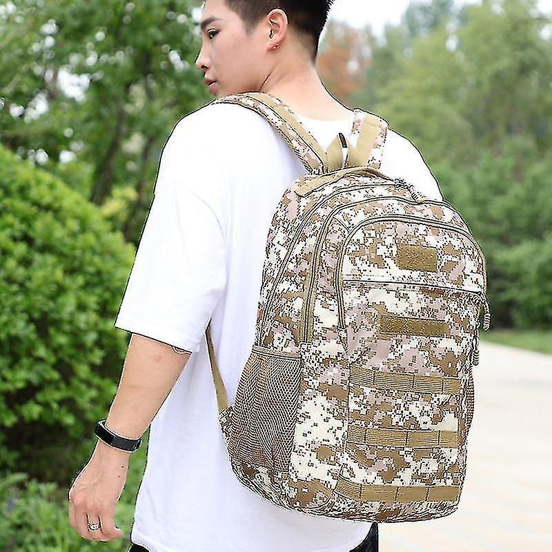 Foto 6 pulgar | Mochila Huoguo 862 Amarilla, Deportiva, Casual, 43 Cm, Poliamida - Venta Internacional.