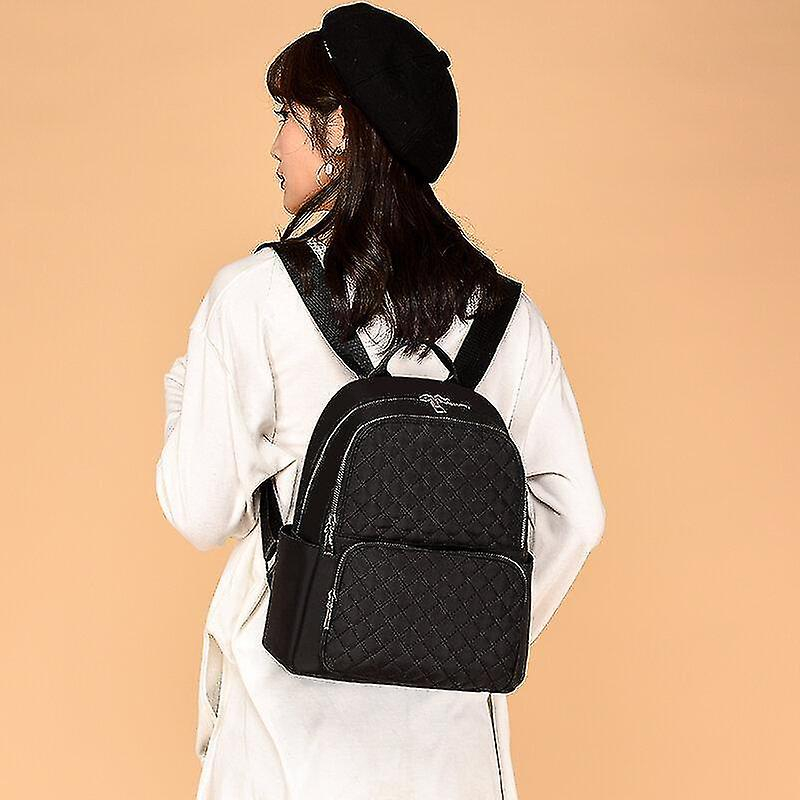 Foto 3 pulgar | Mochila Huoguo Para Mujer, Nueva Moda Casual, De Viaje, Color Liso - Venta Internacional.
