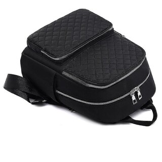 Foto 4 | Mochila Huoguo Para Mujer, Nueva Moda Casual, De Viaje, Color Liso - Venta Internacional.