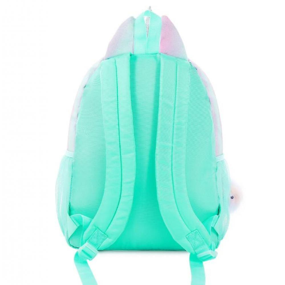 Foto 3 pulgar | Mochila Escolar Sofirn Rainbow Para Niñas, Unicornio, 30 X 40 Cm, Color Verde - Venta Internacional.