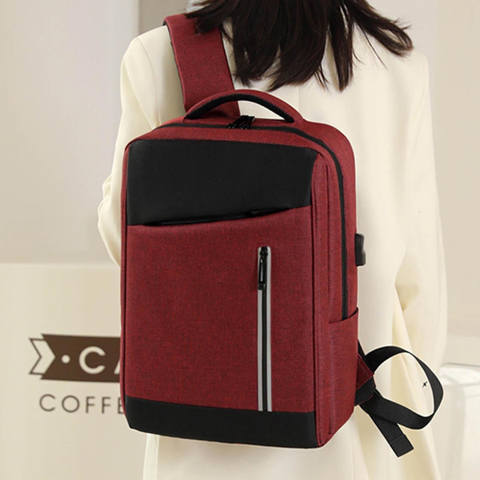 Foto 4 pulgar | Mochila Huoguo Para Portátil Impermeable De 15,6 Pulgadas Con Carga Usb Para Hombre - Venta Internacional.