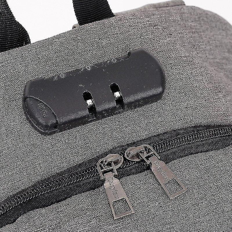 Foto 4 | Mochila Huoguo Gris Claro Grid Sport Durable Para Viajes - Venta Internacional.