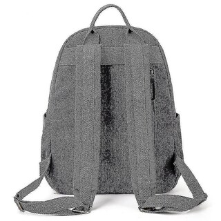 Foto 4 | Mochila Huoguo Para Mujer, Casual, De Lona De Gran Capacidad, Color Caqui - Venta Internacional.