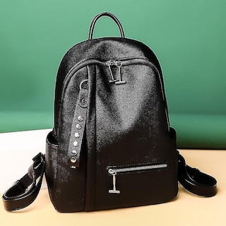 Foto 2 | Mochila Huoguo De Cuero Pu De Alta Calidad Para Mujer - Venta Internacional.