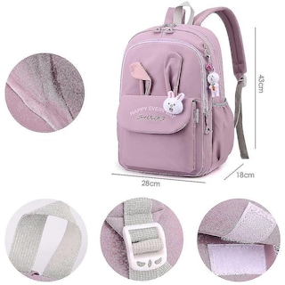 Foto 5 | Mochila Huoguo Bonita Mochila Clásica Resistente Al Agua, Color Morado - Venta Internacional.
