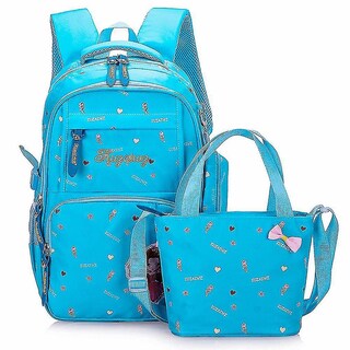 Foto 1 | Mochila Escolar Infantil Para Estudiantes De 1º A 6º Grado, Color Azul - Venta Internacional.