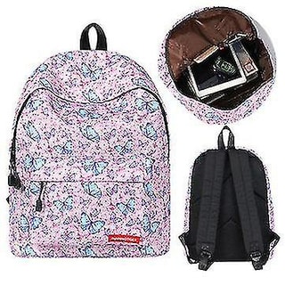 Foto 4 | Mochila Huoguo Outdoor Con Estampado De Mariposas De Gran Capacidad - Venta Internacional.