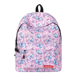 Foto 5 | Mochila Huoguo Outdoor Con Estampado De Mariposas De Gran Capacidad - Venta Internacional.